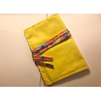 Flowers Make Up Brush Roll Storage Case, Mother's Day Gift