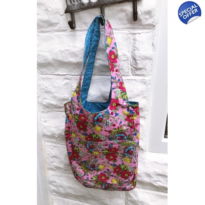 Shoulder Bag, Pink and ..