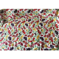 Floral Cotton Half Apron: Handmade Three-Pocket Pinny, Yorkshire
