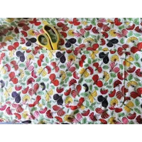 Floral Cotton Half Apron: Handmade Three-Pocket Pinny, Yorkshire