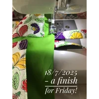 Make Up Brush Roll - Green Floral Cotton Brush Travel Storage, Handmade