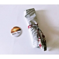 Halloween Gothic Red Skulls Make Up Brush Roll Storage, Skull Goth Cotton Fabric Brush Organiser, Le