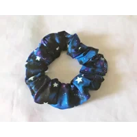 Pink Rainbow Cotton Headband & Scrunchie Set - Handmade Hair Accessories
