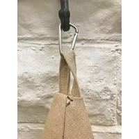 Duck Peg Bag, Linen Storage Bag for Pegs, handmade in Yorkshire