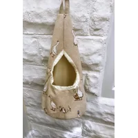 Duck Peg Bag, Linen Storage Bag for Pegs, handmade in Yorkshire