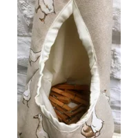 Duck Peg Bag, Linen Storage Bag for Pegs, handmade in Yorkshire