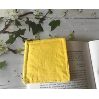 Fabric Bookmark, Pink & Blue, Green, Yellow, Handmade