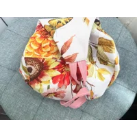 Floral Butterfly Peg Bag, Lined Cotton Storage, Handmade in Yorkshire