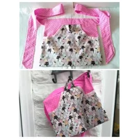 Pug Dog Apron, Kitchen & Garden Lined Apron