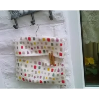 Lined Peg Bag ,Wigwam Laundry Bag, handmade in Yorkshire