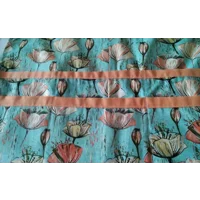 Floral Cotton Apron, Six Pockets, Handmade Gardening Craft Pinny