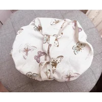 Butterfly Peg Bag, Lined Cotton Storage, Handmade in Yorkshire