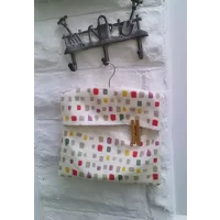 Lined Peg Bag ,Wigwam Laundry Bag, handmade in Yorkshire