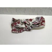Skull & Roses Headband and Scrunchie Set, Goth Hair Accessories