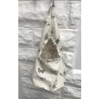 Butterfly Peg Bag, Lined Cotton Storage, Handmade in Yorkshire
