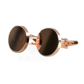 Cufflinks - Round - Ros..