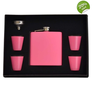 6oz Pink Gift Set with cups