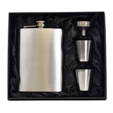 8oz Hip Flask Gift Set with Cups