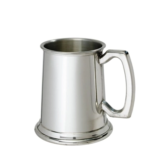 Classic Pewter Tankard - 1/2 Pint