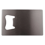 Bottle Opener - Rectangular - Silver