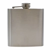 6oz Hip Flask - Steel - Grade B