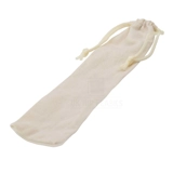 Straw - Burlap Pouch - Cream