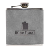 6oz Two Tone PU Leather - Grey
