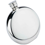 6oz Round Pewter Hip Flask