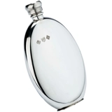 4oz Oval Pewter Hip Flask