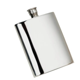 6oz Modern Pewter Hip Flask