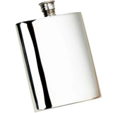 8oz Modern Pewter Hip Flask