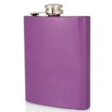 7oz Purple Hip Flask