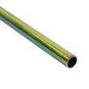 Steel - Straight Straw - Patterned Rainbow