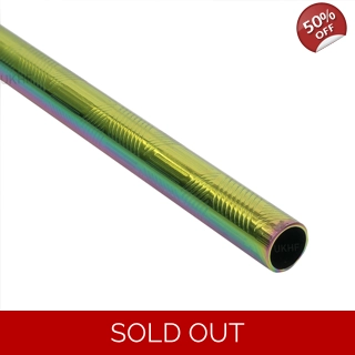 Steel - Straight Straw - Patterned Rai..