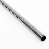 Steel - Twist Straight Straw - Silver
