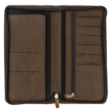 Travel Wallet - PU - BROWN