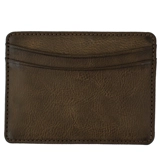 Credit Card Holder - PU - BROWN