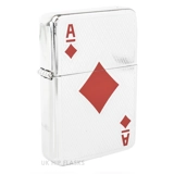 Star - Steel - Ace Of Diamonds - Silver