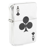 Star - Steel - Ace of Clubs - Silver