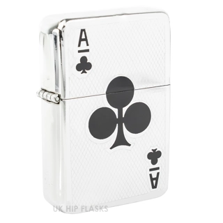 Star - Steel - Ace of Clubs - Silver