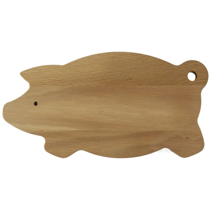 Beech Wood - Pig - Medium - Chopping Board