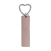 Acrylic Keyring - Rectangle - Rose Gold Mirror