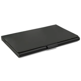 Business Card Holder - Steel - Black
