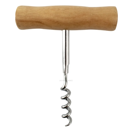 Wine Opener - T Shape - Beech Wood