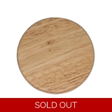 Magnet Bottle Opener - Round - Wood