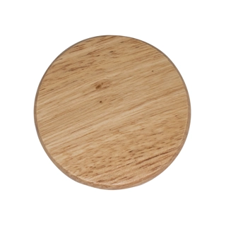 Magnet Bottle Opener - Round - Wood