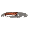 Seahorse Head Stainless Steel with Wood Bottle Opener - Red