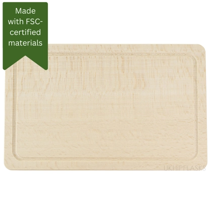 Beech Wood - Rectangular - Small - Untreated Chopping Board
