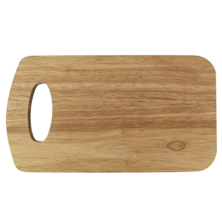Hevea Wood Board with Handle - Small