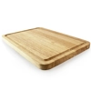 Hevea Chopping Board - Rectangular - Grooved - Medium